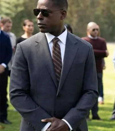 Xavier Collins Paradise S01 Grey Suit