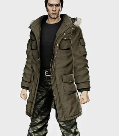 Yakuza 5 Taiga Saejima Hooded Parka Jacket