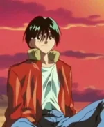 Yusuke Urameshi Yuyu Hakusho Red Cotton Jacket