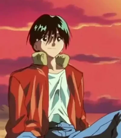 Yusuke Urameshi Yuyu Hakusho Red Cotton Jacket