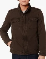 Zach Rand Nurse Jackie S06 Brown Jacket