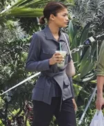 China 2026 Zendaya Wrap Tie Blazer