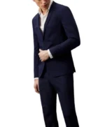 Albert Slim-Fit Mens Navy Blue Suit
