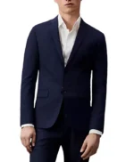 Albert Slim-Fit Mens Navy Blue Suit
