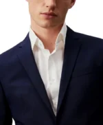 Albert Slim-Fit Mens Navy Blue Suit