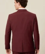 Alison Brick Red 2 Piece Suit For Mens