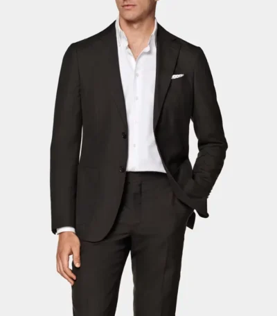 Mens Black Slim Fit Suit
