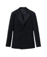 Blue Double Breasted Tuxedo Suit For Men’s