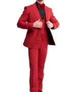 Charles Red Wedding Tuxedo Suit