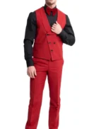 Charles Red Wedding Tuxedo Suit