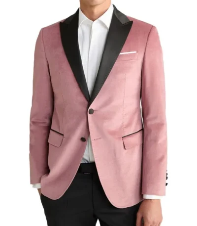 Donald Pink 2 Piece Suit For Wedding