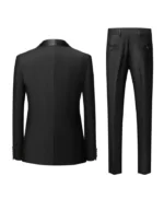 Men’s Black 3 Piece Black Tuxedo 2024