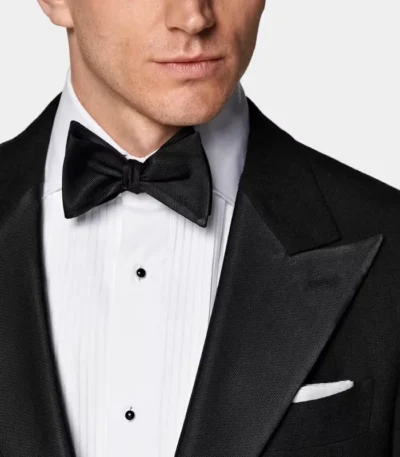 Men’s Black Tailored Fit 2 Piece Suit
