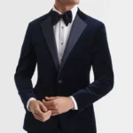 Men’s Midnight Blue Tuxedo For Wedding