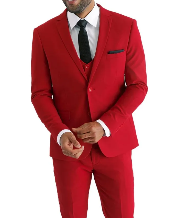 Men’s Red Prom Suit For Wedding Men’s Red Prom Suit For Wedding