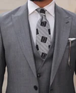 Roberts Causal Grey Three Piece Suit