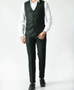 Royal Style Dark Green Suit Mens
