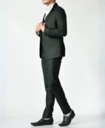 Royal Style Dark Green Suit Mens