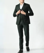 Royal Style Dark Green Suit Mens