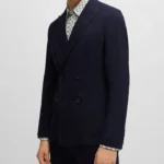 Ryan 2 Piece Mid Night Blue Suit For Men