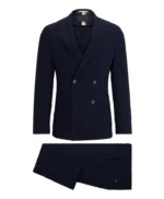 Ryan 2 Piece Mid Night Blue Suit For Men