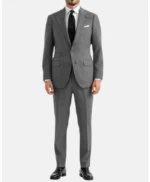 Stylish 2 Piece Mens Gray Suit