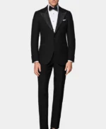 Men’s Black Tailored Fit 2 Piece Suit
