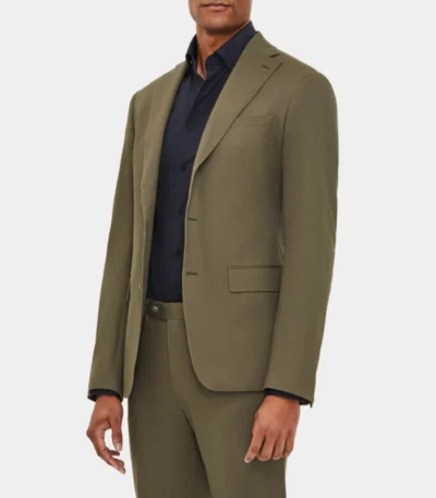 Tate Olive Green Suit Men