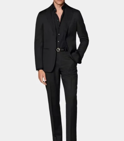 Trendy Wedding Suit Black For Men