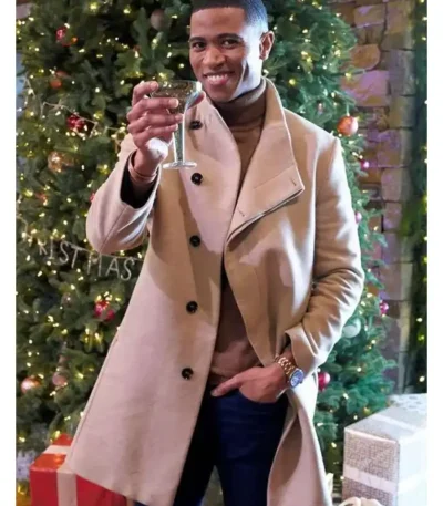 12 Dates of Christmas Danny Escalante Wool Coat