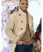 12 Dates of Christmas Danny Escalante Wool Coat
