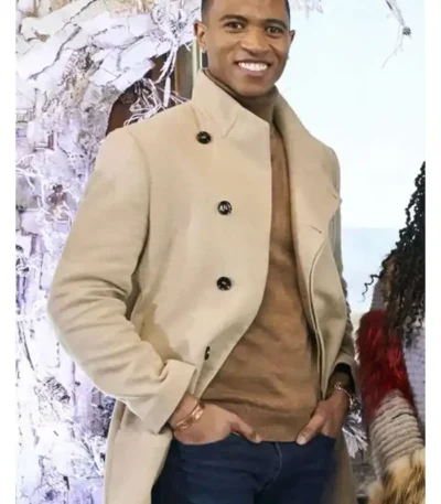 12 Dates of Christmas Danny Escalante Wool Coat