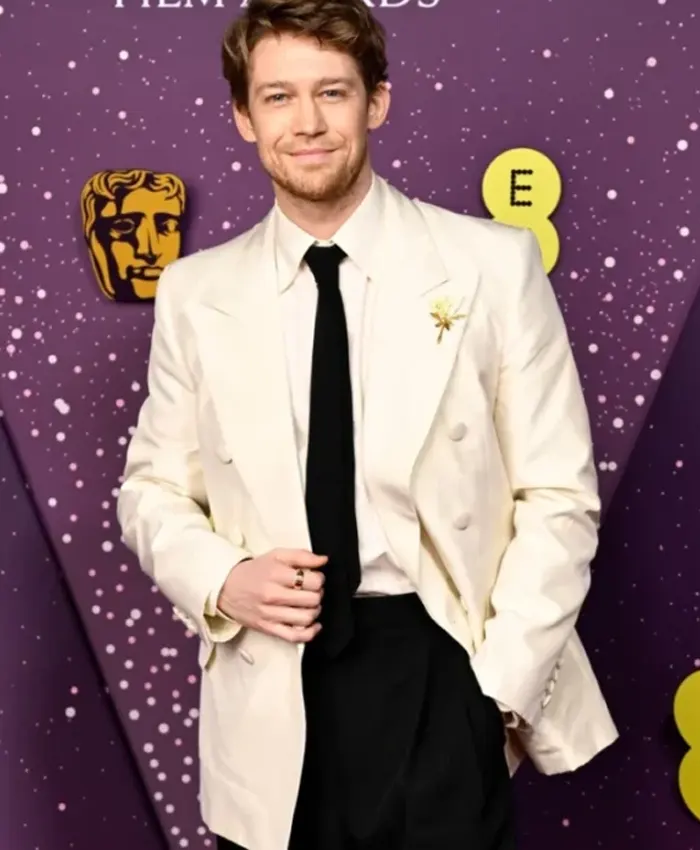 2026 Bafta Awards Joe Alwyn White Blazer 2026 Bafta Awards Joe Alwyn White Blazer