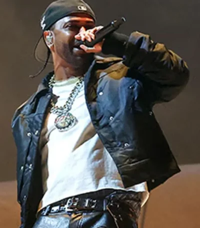 2026 Coachella Big Sean Black Jacket