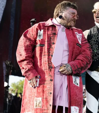 2026 Coachella Teddy Swims Red Coat