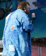 Teddy Swims 2026 Coachella Blue Coat