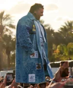 Teddy Swims 2026 Coachella Blue Coat