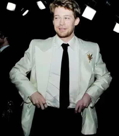 2026 Bafta Awards Joe Alwyn White Blazer