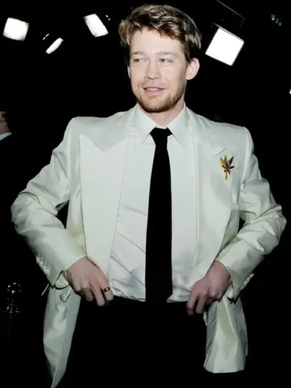 2026 Bafta Awards Joe Alwyn White Blazer
