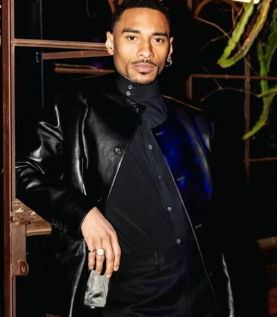 Grammy Durand Bernarr Black Leather Jacket