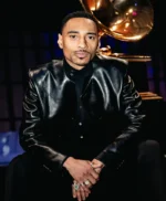 Grammy Durand Bernarr Black Leather Jacket