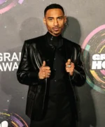 Grammy Durand Bernarr Black Leather Jacket