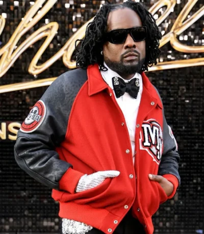 Michael Movie Premiere Wale Varsity Jacket