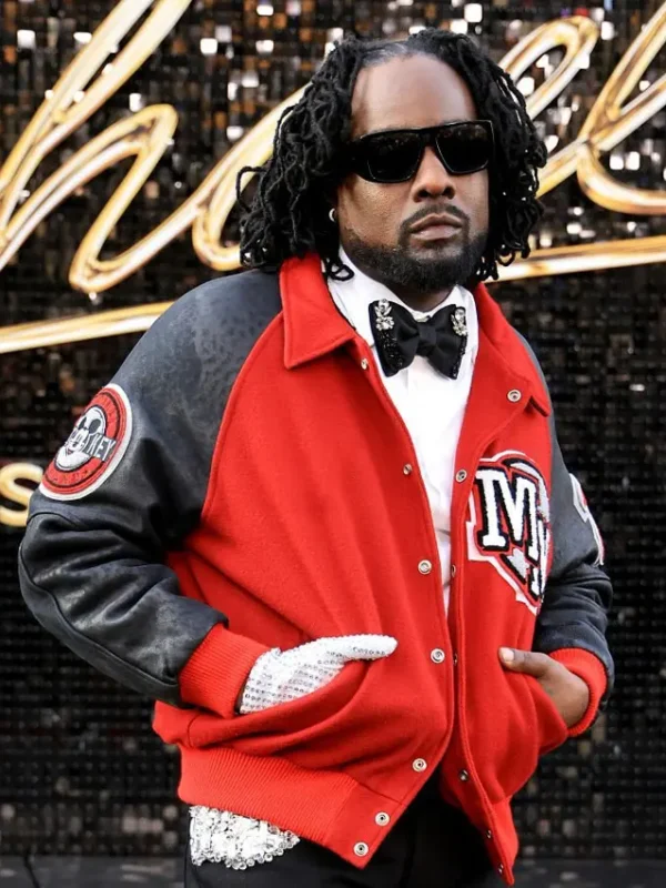 Michael Movie Premiere Wale Varsity Jacket