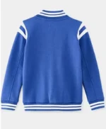 Street Fighter Event Andrew Koji Blue Wool Jacket