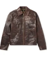 Now Serving Jimin Brown Jacket