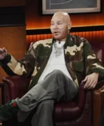 2026 Prime Set Fat Joe Camo Leather Jacket