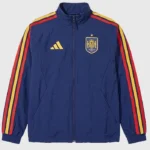 2026 Spain Adidas Home Anthem Blue Jacket