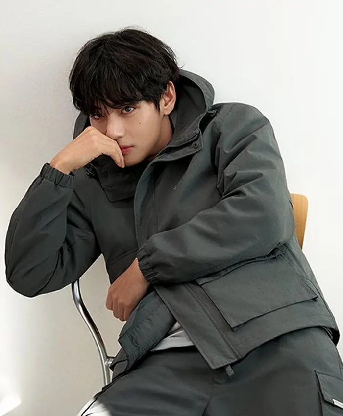 2026 Spring Collection Kim Tae-hyung Grey Jacket 2026 Spring Collection Kim Tae-hyung Grey Jacket