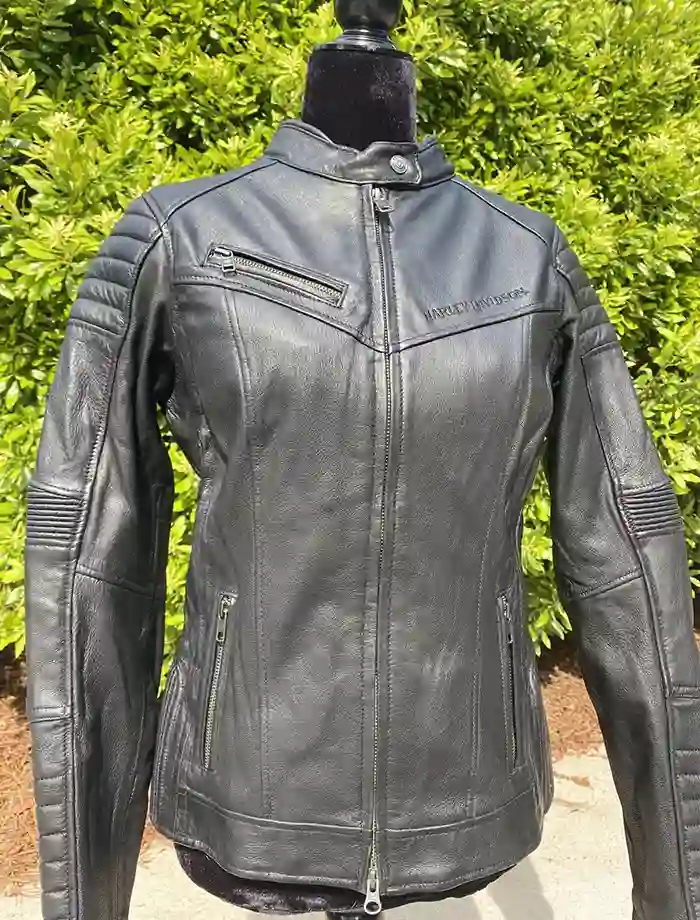 3x Women Pink Skull Leather Jacket 3x Women Pink Skull Leather Jacket